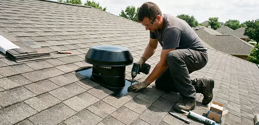 Roof Vent Fan Installation in Springdale