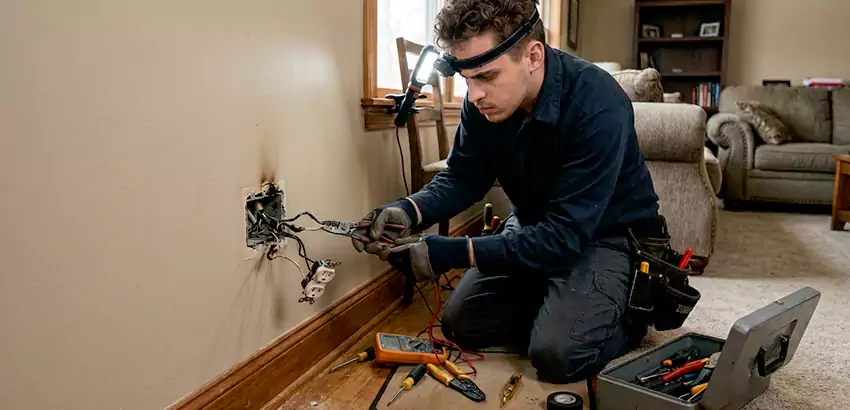Short Circuit and Dead Outlet Repair in Springdale
