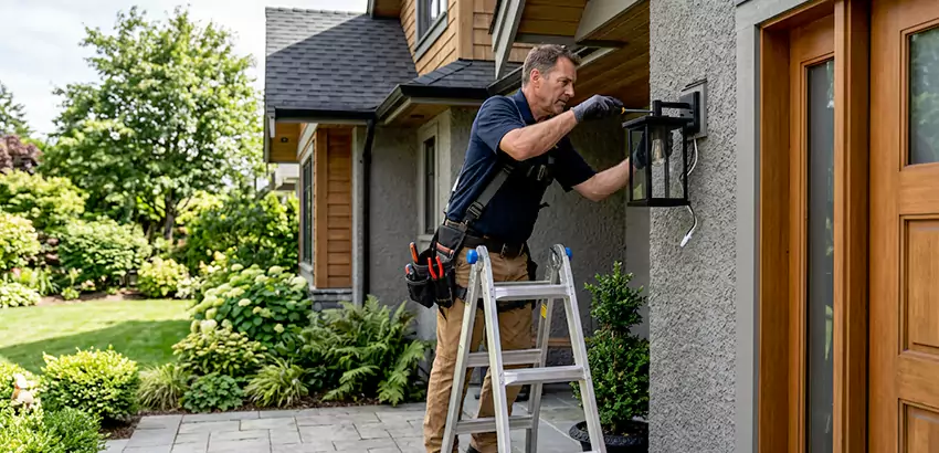 Outdoor and Exterior Light Fixture Installation in Springdale