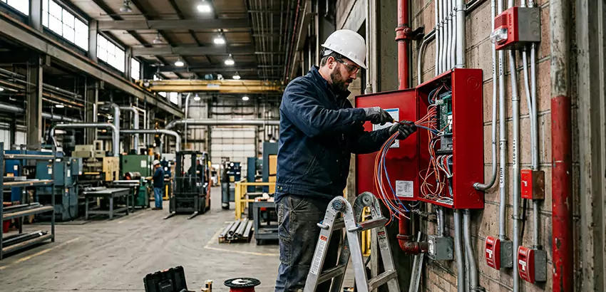 Industrial Fire Alarm Installation in Springdale
