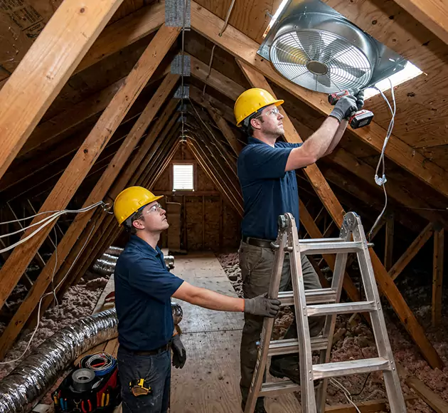 Professional Attic Fan Installation: Your Local Ventilation Team in Springdale, AR